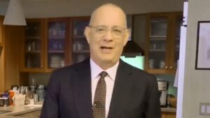 Tom Hanks reaparece en televisión tras recuperarse de Coronavirus