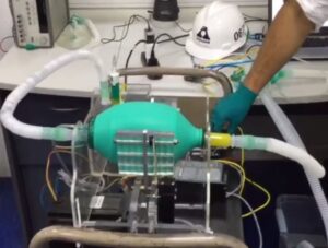 FF.AA. y Universidades finalistas en certamen de fabricación de ventiladores