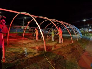 Instituciones continúan trabajando en la desinfección de las calles de Punta Arenas