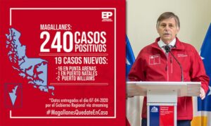 Último reporte regional: 7 días más de cuarentena total en Punta Arenas y 10 nuevos casos por COVID-19