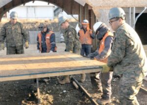 Personal de Ejército trasladó equipo desde Isla Riesco
