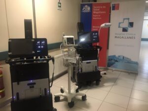Servicio de Salud y CORE entregaron nuevos equipos al Hospital Clínico para combatir el Covid-19