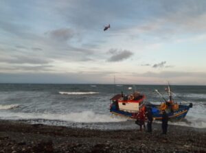 Operación de búsqueda y rescate en Bahía Inútil