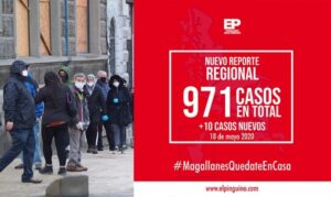 Magallanes registró 10 casos nuevos de Covid-19 en las últimas 24 horas