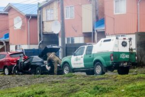 Carabineros detuvo a dos sujetos que amenazaron con pistola a mujer
