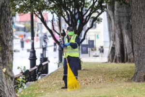 Sin contagios y con todas las medidas de seguridad Áreas Verdes continúa operando