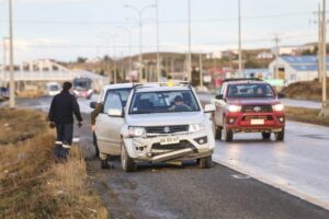 Nueve accidentes en una semana por escarcha se registraron en Magallanes