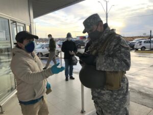 Personal de la IVª Brigada Aérea mantiene despliegue en apoyo a la comunidad