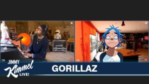 Con distancia social incluida: Damon Albarn comparte su primer dueto con Gorillaz