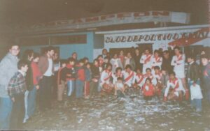 El día en que el cuadro “banda sangre”  de Titán obtuvo su primer título  de campeón en el fútbol sureño