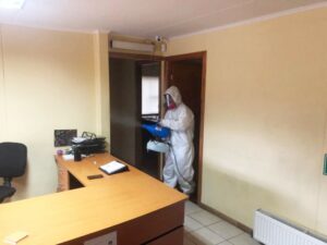 SAG sanitizó sus oficinas provinciales en Puerto Natales