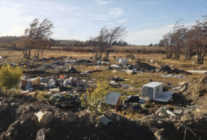Vecinos de Villa Hernando de Magallanes denunciaron basural clandestino