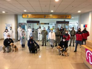 IVª Brigada aérea apoya aduana sanitaria en el Aeropuerto de Punta Arenas
