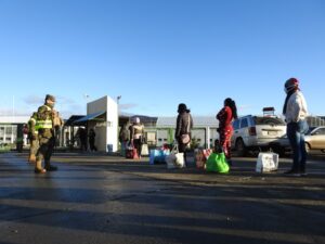 Fuerzas Armadas apoyan recepción de encomiendas dirigidas a internos de las cárceles