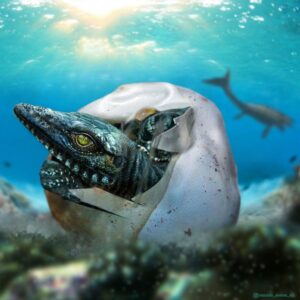 Descubren en la Antártica el primer huevo fósil de un reptil marino gigante