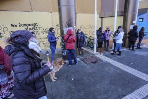 Agrupaciones se manifestaron a las afueras del Serviu por retraso en sus proyectos habitacionales