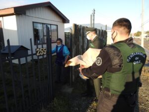 Funcionarios de Gendarmería entregaron ayuda solidaria en diferentes provincias de Magallanes