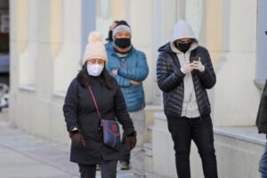 Sensación térmica de -8° se vivió en fría madrugada de ayer