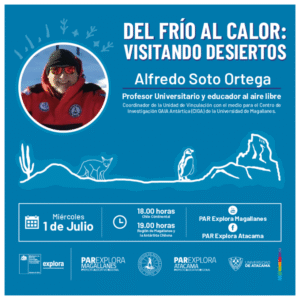 Charla unirá Atacama y Magallanes con temática antártica