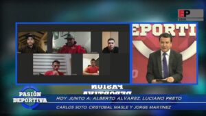 Jorge Martínez, Alberto Álvarez, Luciano Preto y Cristóbal Masle, pusieron el acelerador a fondo en Pasión Deportiva