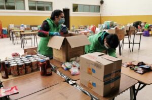 Estudiantes del Instituto Profesional Santo Tomás colaboraron en iniciativa social