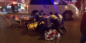 Transeúnte fue atropellado cuando cruzaba por paso peatonal