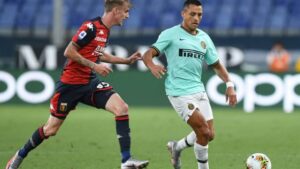 Con Alexis figura y anotando: Inter goleó a Genoa y no se baja de la lucha por la Serie A