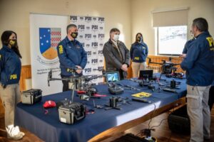 PDI recibió modernos drones para trabajos investigativos en la Región de Magallanes