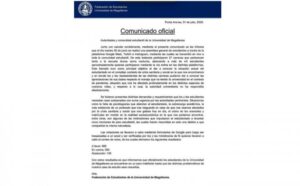 Federación de Estudiantes de la Umag inicia paro indefinido
