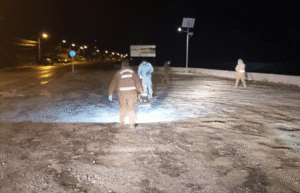 Con disparos en los neumáticos intentaron frenar a chofer que se fugó de controles