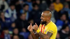 Barcelona venció al Valladolid con el 'ADN Vidal': chileno fue figura con gol y lucha en La Liga