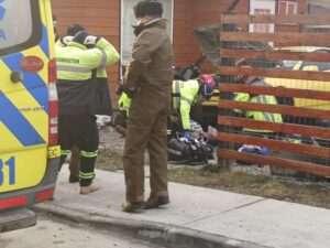Grave joven aplastado por su propio auto