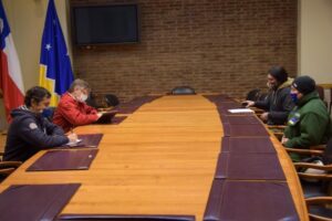 Intendete Fernández se reunió con trabajadores porturarios