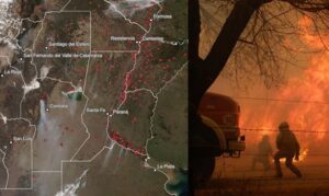 Argentina se quema: sequía histórica y bajo nivel del Paraná propician incendios en el norte