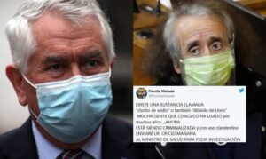 Ministro Paris por uso de dióxido de cloro defendido por Florcita Motuda: “Es un riesgo para la población”