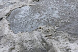 uncian pésimo estado del camino a Río Pérez