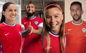 Ahora con diseño único: Figuras de La Roja presentan la nueva camiseta