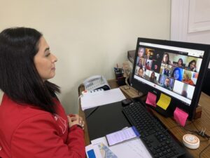 40 dirigentas participaron en primer diálogo sobre “Violencia Contra Mujeres”