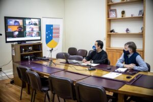 Representantes de la oposición se reunieron con intendente y nuevo administrador regional