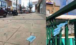 Municipalidad multará a personas que desechen mascarillas en vía pública