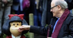 Muere a los 88 años Quino, creador de 