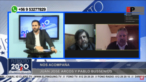 A 47 días del plebiscito: Bussenius y Arcos debatieron sobre referéndum nacional