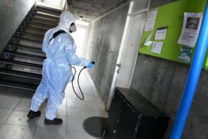 Municipio comprometió sanitización de edificios sociales hasta diciembre