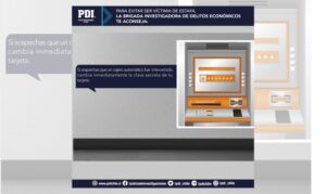 PDI llama a evitar estafas bancarias y fraudes electrónicos en Magallanes