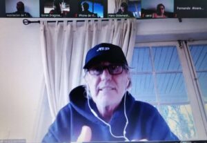 Hans Gildemeister conversó con tenistas, dirigentes y técnicos magallánicos