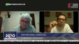 Doctor Raúl Martínez y concejal Arturo Díaz enfrentaron posiciones de cara al plebiscito