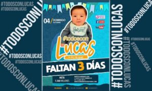 Familia del pequeño Lucas realizará 14 horas de amor para suministrarle medicamento más caro del mundo a su hijo