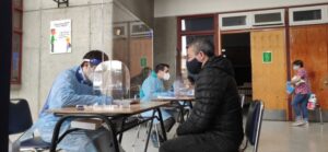 Cien vocales de mesas se realizaron el PCR preventivo