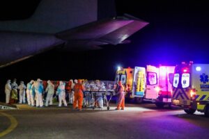 Cincuenta y dos aeroevacuaciones se han realizado desde  Magallanes en 42 días