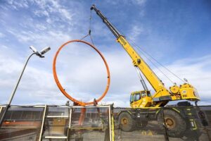 Monumento de los 500 años del Estrecho de Magallanes presenta 50 por ciento de avance